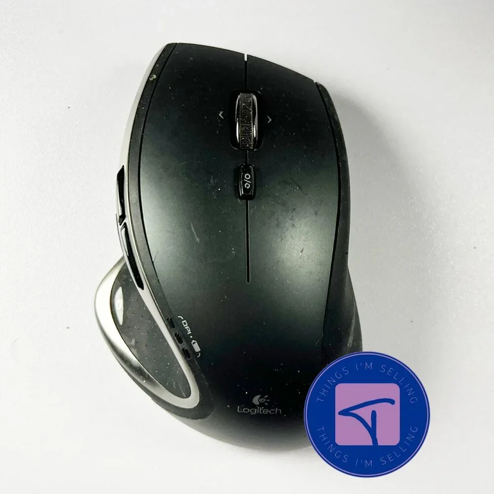 Pre-Owned Logitech Performance Mouse MX, Wireless, 4 Buttons/Scroll